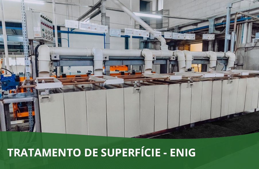 TRATAMENTO DE SUPERFÍCIE – ENIG