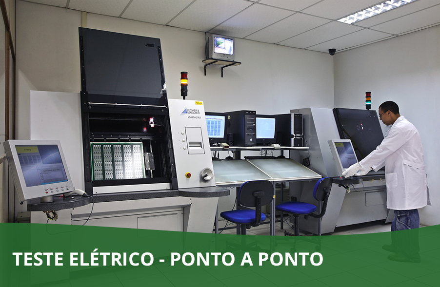 TESTE ELÉTRICO – PONTO A PONTO